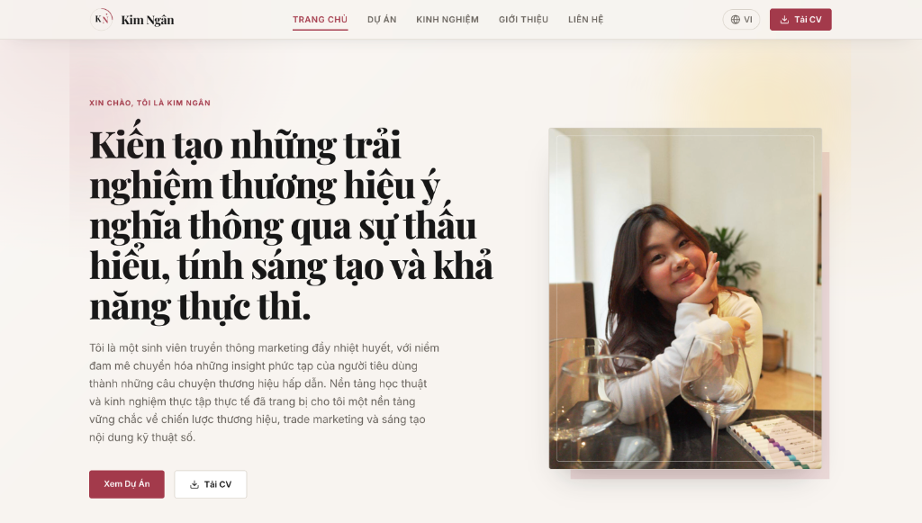 Nguyễn Đặng Kim Ngân — Portfolio Chuyên Gia