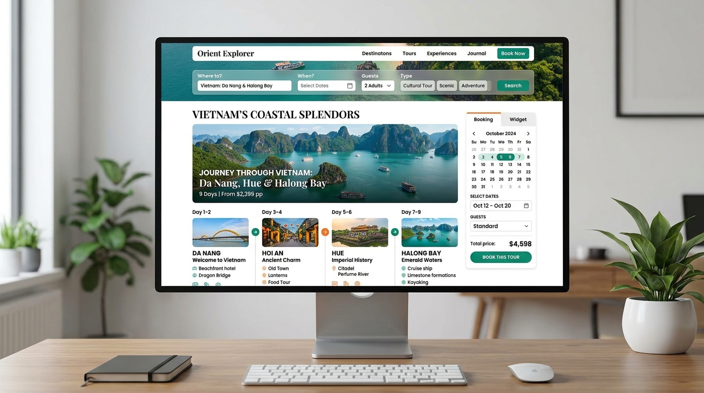 Việt Journey — Nền Tảng Booking & Lữ Hành Bản Địa